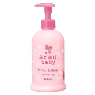 arau.baby アラウベビー ミルキーローション ポンプ 300ml
