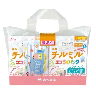 チルミル エコらくパック つめかえ 800g 2箱セット