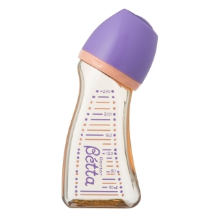 ドクターベッタ ほ乳びん 広口 ブレイン パープル 240ml 240ml