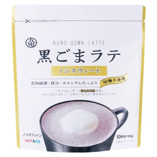 九鬼 黒ごまラテ ノンスウィート