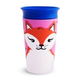 [266ml] ミラクルカップ ワイルドラブ キツネ ブルー 266ml
