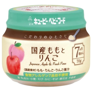 こだわりのひとさじ 国産ももとりんご 離乳食