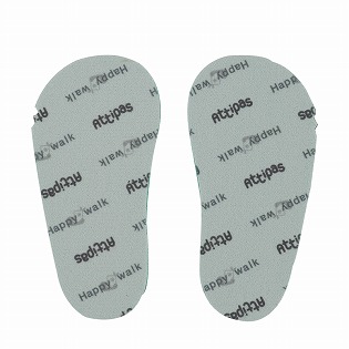 [11.5～13.5cm]Attipas(アティパス)　専用ロゴインソール　グレー グレー 11.5cm