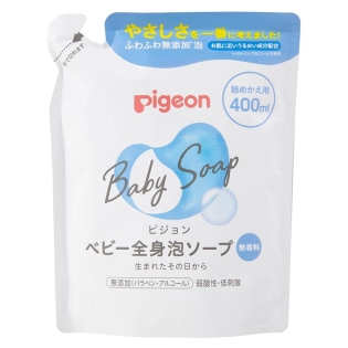 全身泡ソープ 無香料 詰めかえ用 400ml