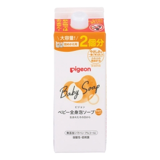 全身泡ソープ 無香料 しっとり 詰めかえ用 2回分(800ml)