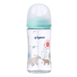 母乳実感 耐熱ガラス 240ml Bear 240ml