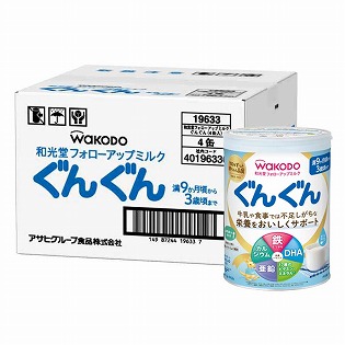 フォローアップミルク ぐんぐん 830g×4缶パック