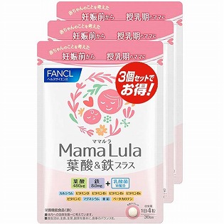 Mama Lula 葉酸&鉄プラス 90日分