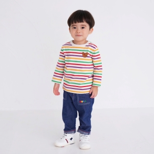 【SALE】[ベビー]Ｔシャツ　マルチ　[ミキハウス　ホットビスケッツ] 80cm