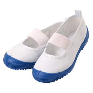 【SALE】[13.0～20.0cm]上履き(布バレーシューズ) ブルー【アカチャンホンポ限定モデル】 13.0cm