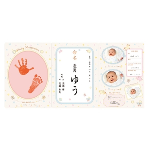 おたんじょうきろく 命名紙セット