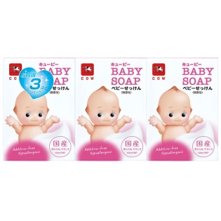 キューピー　ベビー石けん　90g×3個パック