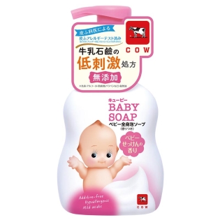 キューピー 全身ベビーソープ泡タイプ ベビーせっけんの香り ポンプ本体 400ml