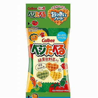 吊り下げ菓子 ベジたべる あっさりサラダ味ミニ 4連