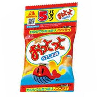 吊り下げ菓子 おっとっとおやつパック うすしお味 5連