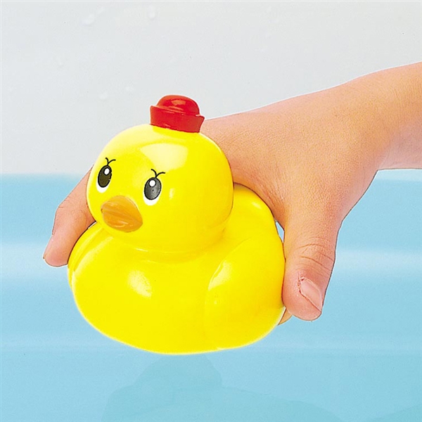 アヒル隊長 おふろにぎにぎ水てっぽう