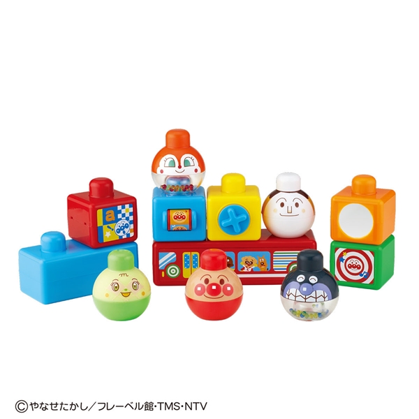 ベビラボ 脳を育む つみたくなるなる アンパンマン