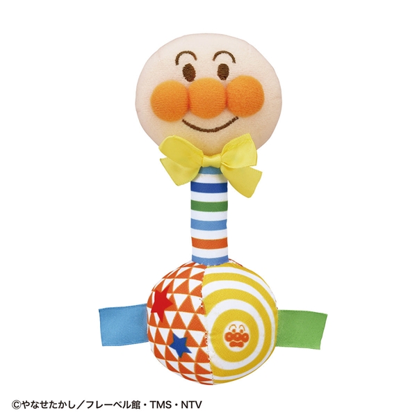ベビラボ アンパンマン らくらくにぎれるはじめてラトル