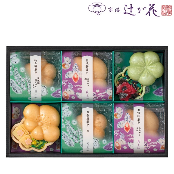 京都・辻が花 お茶漬・お吸物最中詰合せA YTー20 (内祝いギフト)