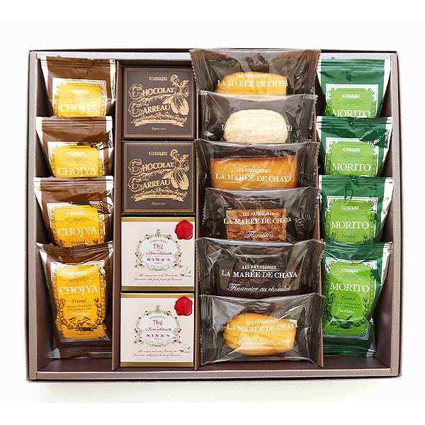 焼菓子とNINA’S紅茶の詰合せ<18個入> (内祝いギフト) 送料当社負担