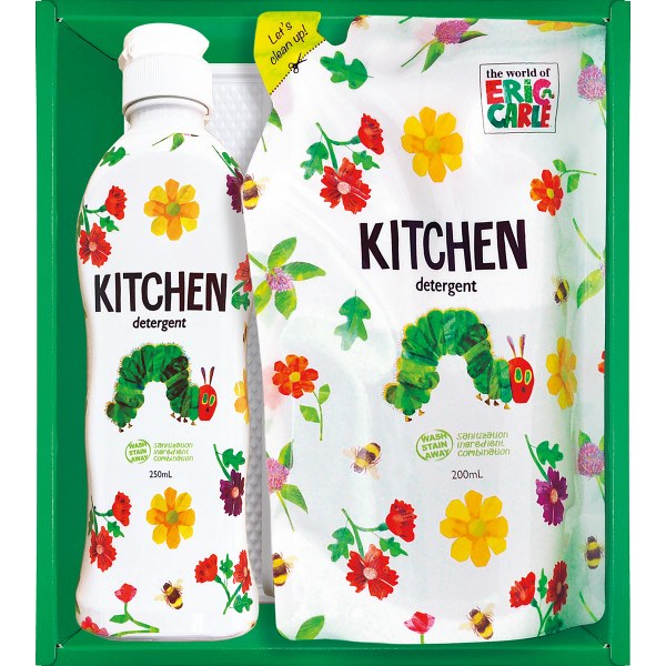 はらぺこあおむし　キッチン洗剤セット　H-08AZ（内祝いギフト）