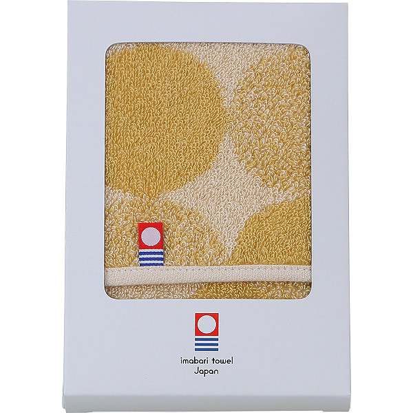 今治産タオルハンカチ　イエロー (内祝いギフト)
