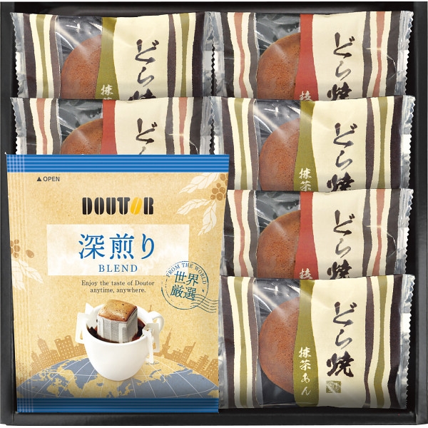ドトールコーヒー&どら焼き詰合せ DR-15 (内祝いギフト)
