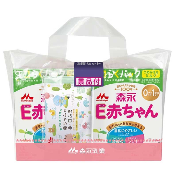 E赤ちゃん エコらくパック つめかえ用 800g×2箱