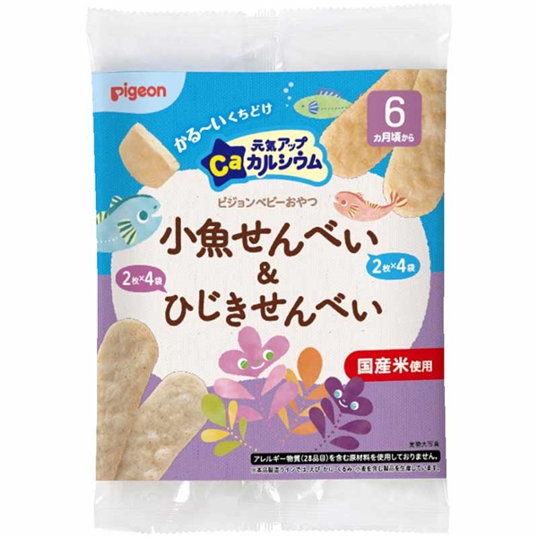 元気アップCa 小魚せんべい ひじきせんべい