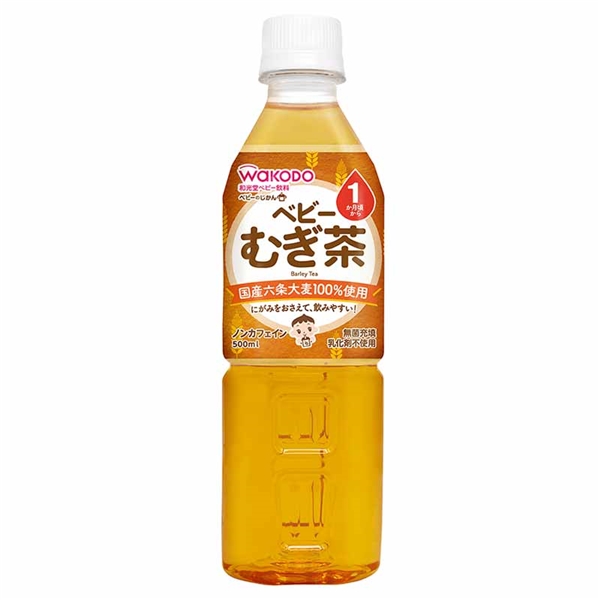 ベビーのじかん むぎ茶 500ml  1本