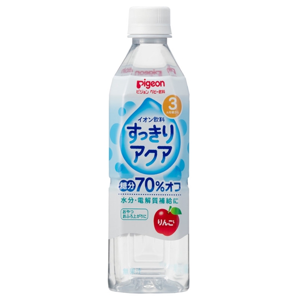 すっきりアクア りんご 500ml 1本