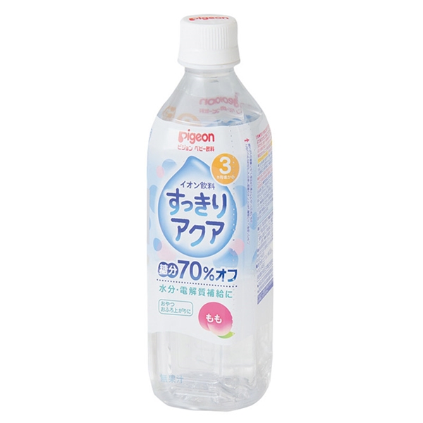 すっきりアクア もも 500ml  1本