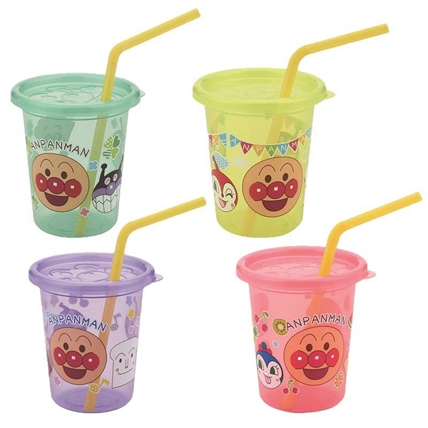 [180ml]アンパンマン ストローカップS 4個入り