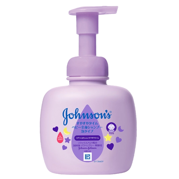ジョンソン すやすやタイム ベビー全身シャンプー 泡タイプ 本体 400ml