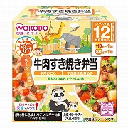 BIGサイズの栄養マルシェ おでかけ 牛肉すき焼き弁当 離乳食