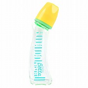 ドクターベッタ ほ乳びん ジュエル ガラス製 ブルー 200ml