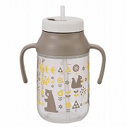 【在庫限り】[330ml] ストローボトル クルット マグ どうぶつ