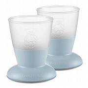 ベビーカップ パウダーブルー 2コセット