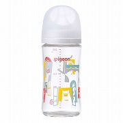 母乳実感 耐熱ガラス 240ml Zoo