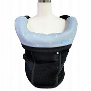 【SALE】リトルクッカ 4in1 ベビーキャリアカバー グレーフラワー