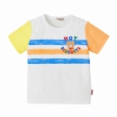 【SALE】Ｔシャツ　ホワイト　ホワイト　[ミキハウス　ホットビスケッツ]