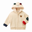 【再値下】【SALE】[ベビー]パーカー　アイボリー　[ミキハウス　ホットビスケッツ]