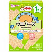 1歳からのおやつ＋DHA ウエハース ヨーグルト風味