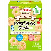 1歳からのおやつ＋DHA いちごみるくクッキー