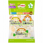1歳からのおやつ＋DHA 海のおせんべい＆パフ