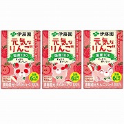 伊藤園 元気なりんご 100ml 3個パック