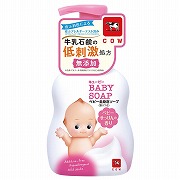 キューピー 全身ベビーソープ泡タイプ ベビーせっけんの香り ポンプ本体 400ml
