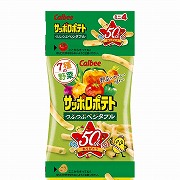 吊り下げ菓子 サッポロポテト つぶつぶベジタブルミニ 4連