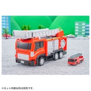 トミカワールド トミカビークルタウン 変形はしご消防車(トミカ付き)