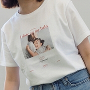 写真入りＴシャツ　レディース  (お祝いギフト)  送料込み